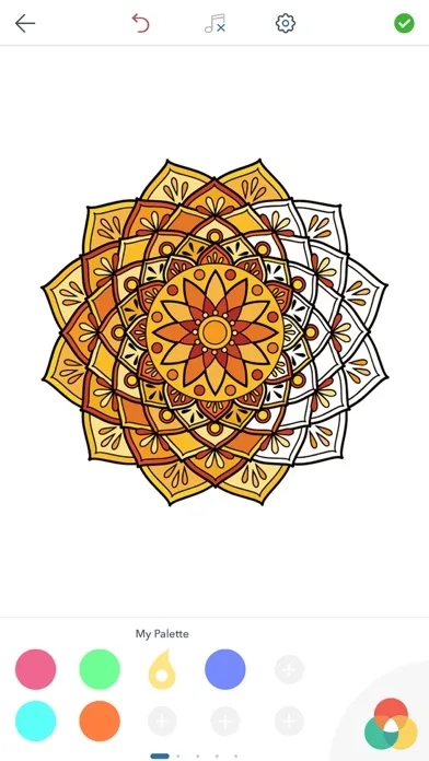Cool Mandala Coloring Pages screenshot 4