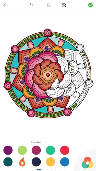 Cool Mandala Coloring Pages screenshot 5