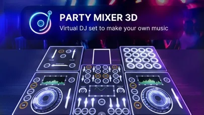 Party Mixer 3D: DJ Mix Studio screenshot 1