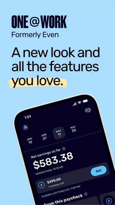 ONE@Work (formerly Even) screenshot 1