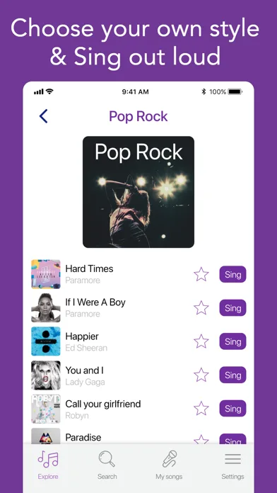 Sing Karaoke - Unlimited Songs screenshot 3