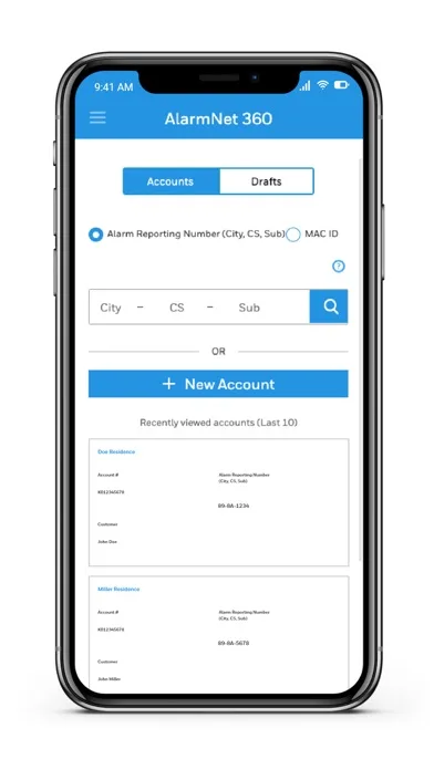 AlarmNet 360 screenshot 3