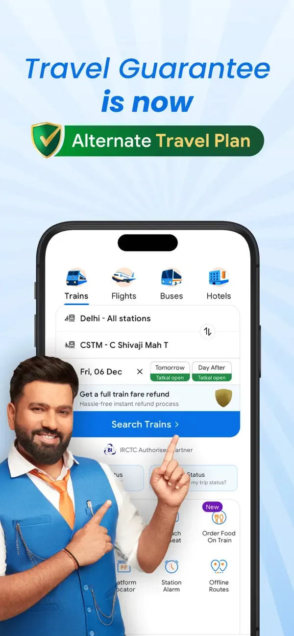 ixigo Trains: Ticket Booking screenshot 1