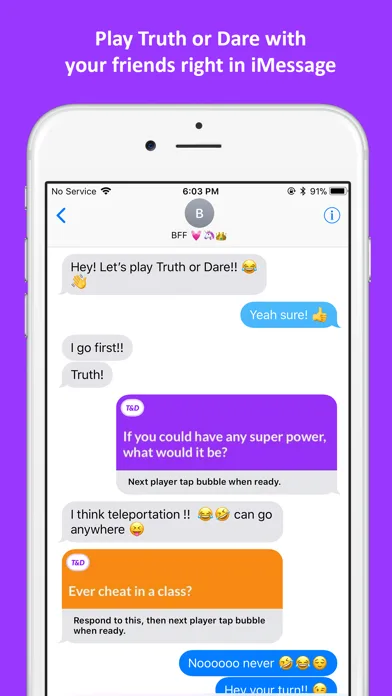 Truthy: Truth or Dare screenshot 1