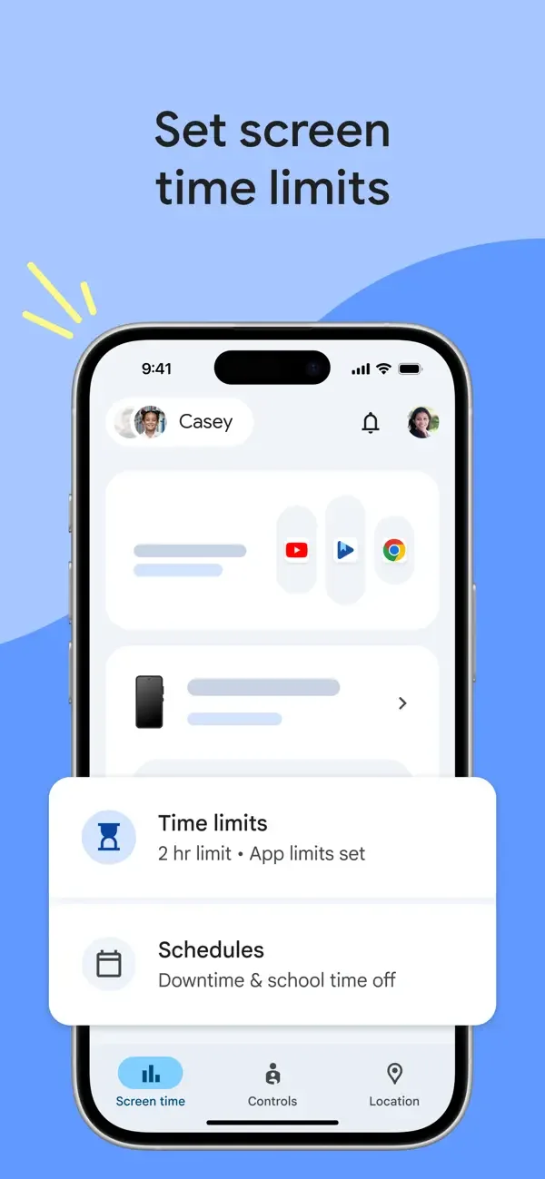 Google Family Link screenshot 1