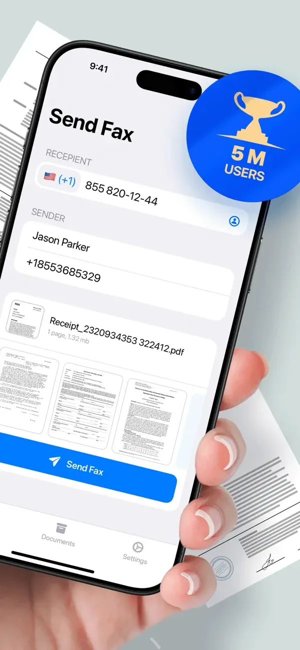 FaxFree: Send Fax From iPhone screenshot 2