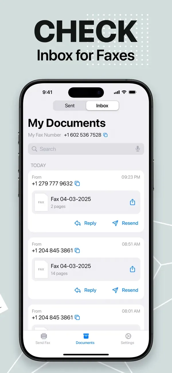 FaxFree: Send Fax From iPhone screenshot 3