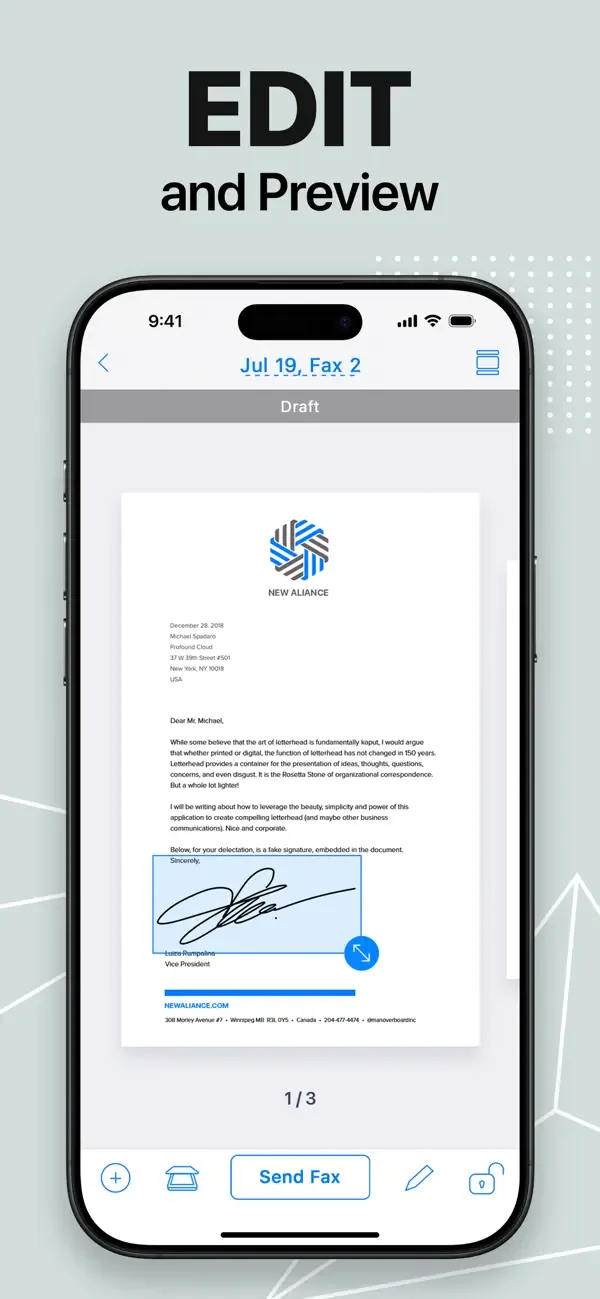 FaxFree: Send Fax From iPhone screenshot 5