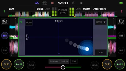 WeDJ for iPhone screenshot 2