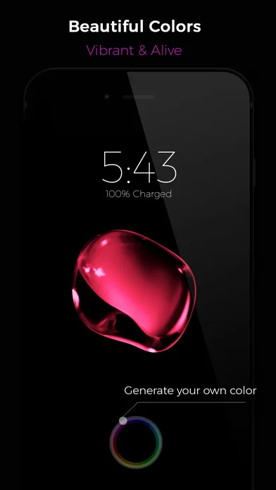 Black - Live Wallpapers screenshot 2
