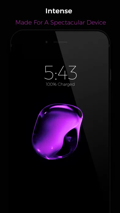 Black - Live Wallpapers screenshot 3