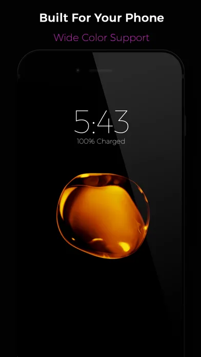 Black - Live Wallpapers screenshot 4