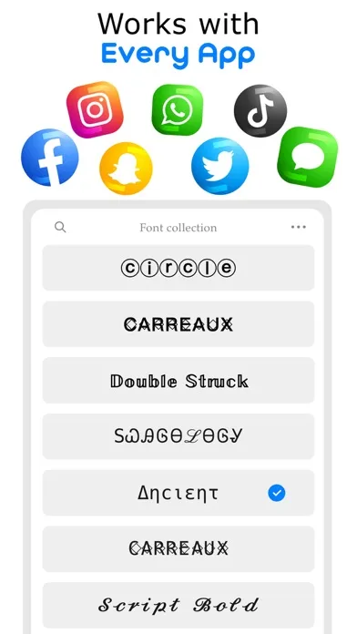 Font Keyboard:Fancy Text & Gif screenshot 3