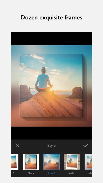 InFrame - Photo editor collage screenshot 3