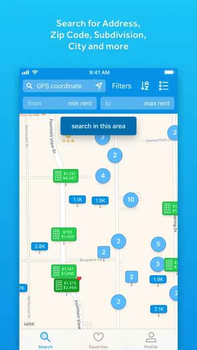 HAR.com Texas Rentals screenshot 1