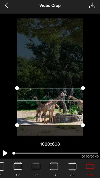 Video Crop - Resize Video screenshot 1
