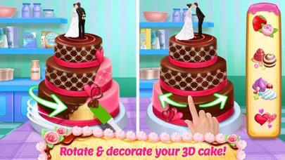 Real Cake Maker 3D Bakery screenshot 1