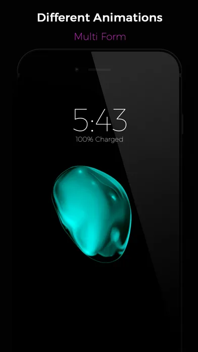 Black Lite - Live Wallpapers screenshot 5