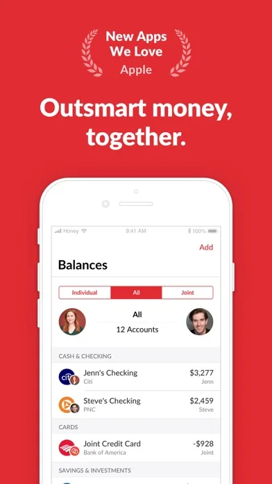 Honeydue: Couples Finance screenshot 1