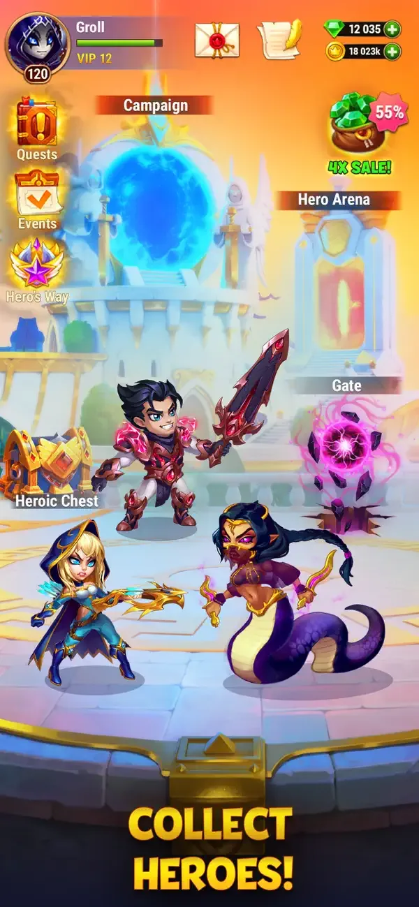 Hero Wars: Alliance Fantasy screenshot 3