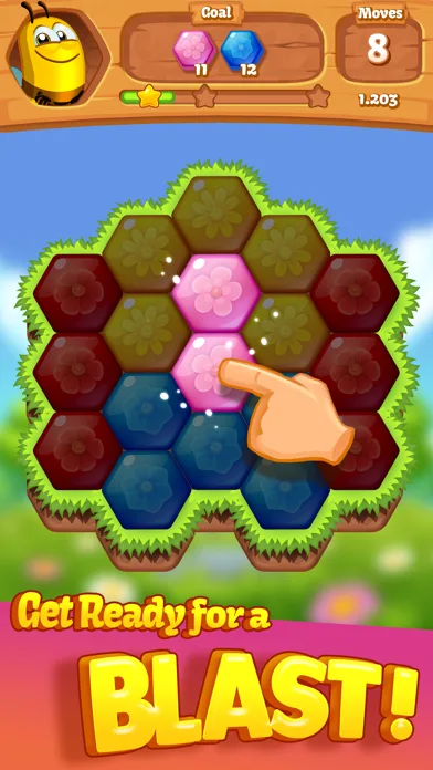 Bee Brilliant Blast screenshot 1
