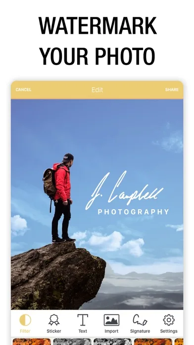 Watermark Maker: Add Signature screenshot 1