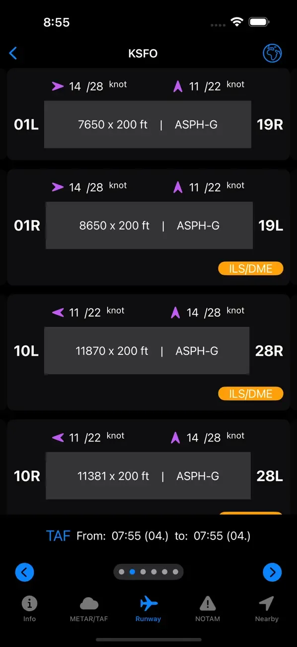 Aviation Weather – METAR TAF screenshot 4