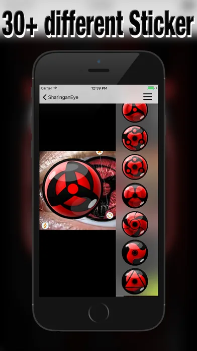 Sharingan Eye Photo Editor: Edition for Naruto screenshot 2