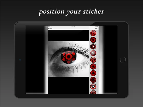 Sharingan Eye Photo Editor: Edition for Naruto screenshot 4