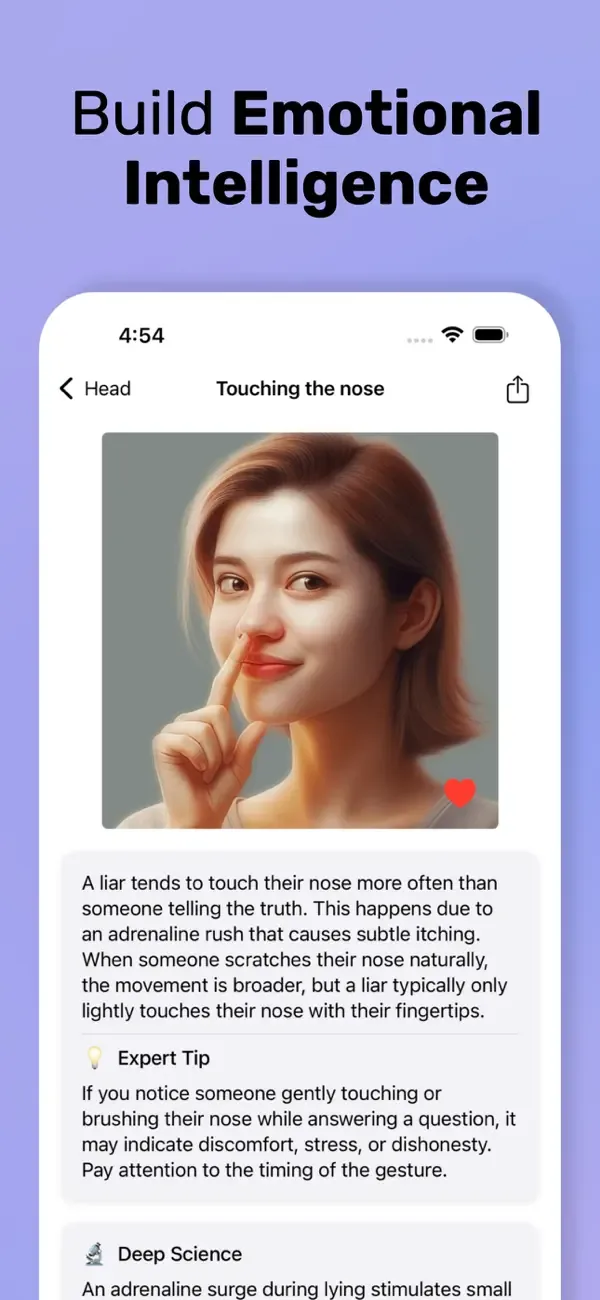 Psychology - Body Language screenshot 2