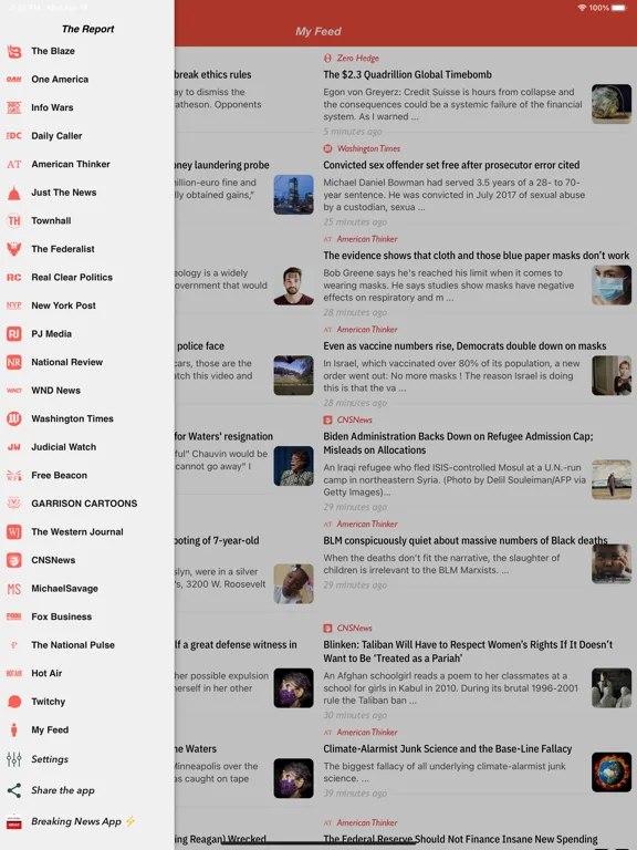 Conservative News - The Report screenshot 5