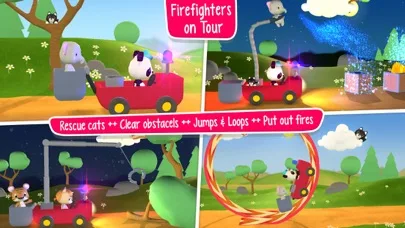 Little Tiger: Firefighter Kids screenshot 2