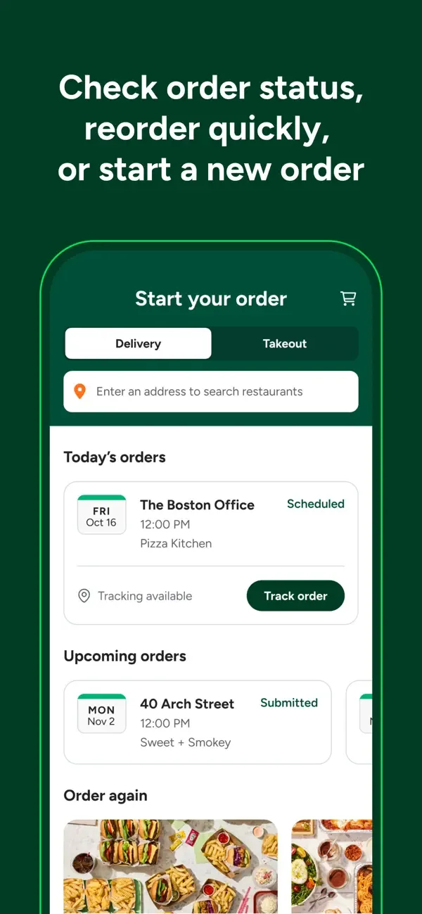 ezCater - Food for Workplaces screenshot 2