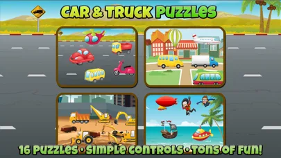 Car and Truck Puzzles For Kids screenshot 1
