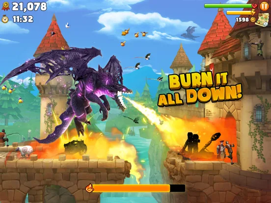 Hungry Dragon: by Hungry Shark screenshot 1