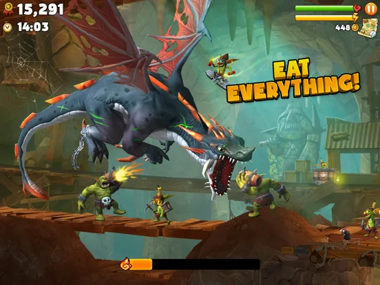 Hungry Dragon: by Hungry Shark screenshot 2