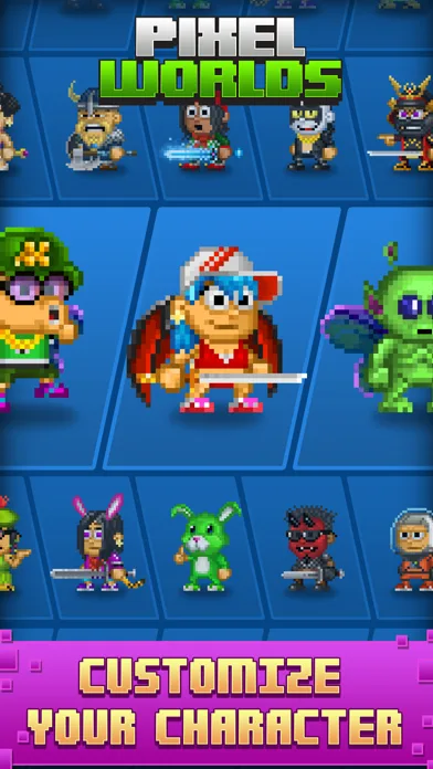 Pixel Worlds: MMO Sandbox screenshot 2