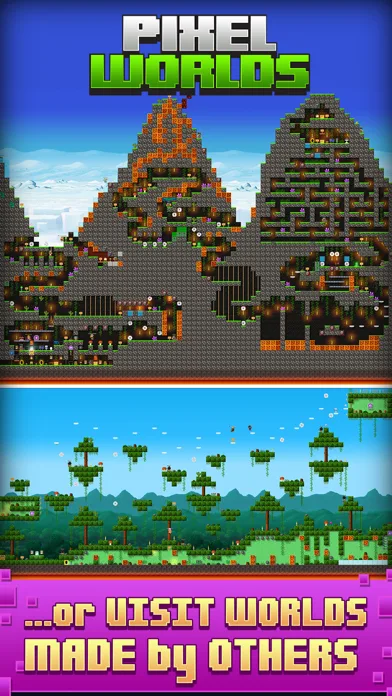 Pixel Worlds: MMO Sandbox screenshot 5