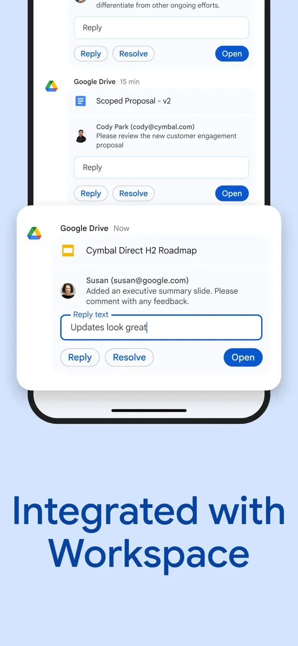 Google Chat screenshot 5