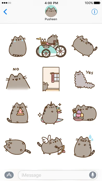 Pusheen Animated Stickers screenshot 3