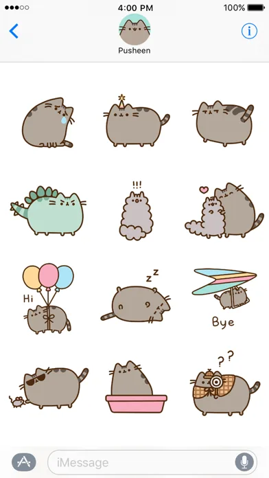 Pusheen Animated Stickers screenshot 4