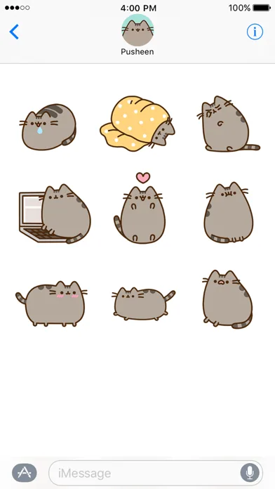 Pusheen Animated Stickers screenshot 5