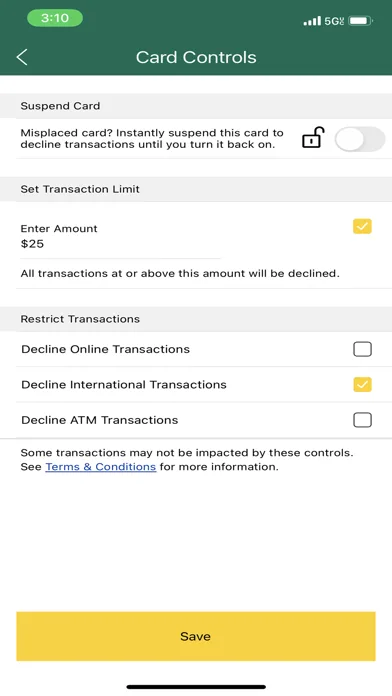 Prepaid by Commerce Bank screenshot 2