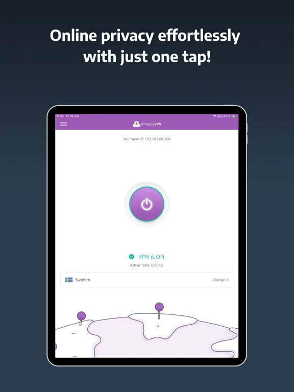 PrivateVPN screenshot 5
