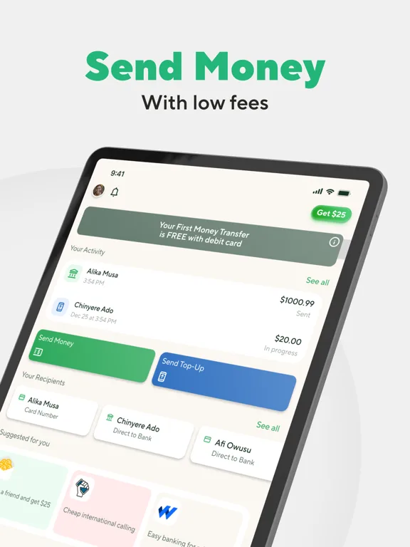 BOSS Money Transfer. Send Fast screenshot 1
