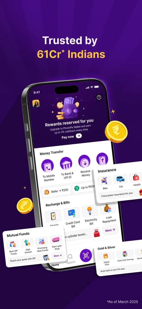 PhonePe: Secure Payments App screenshot 1