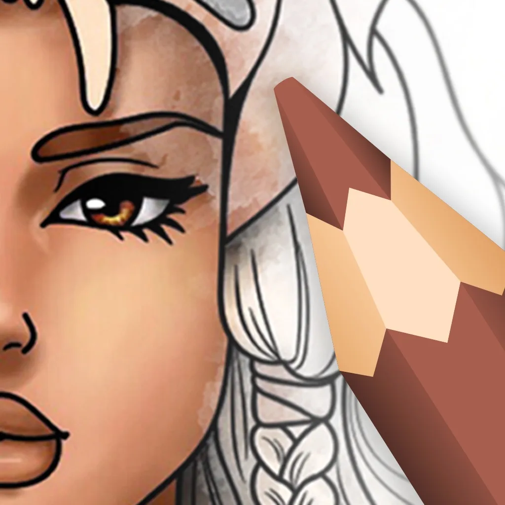 Adult Coloring Book: Chroma