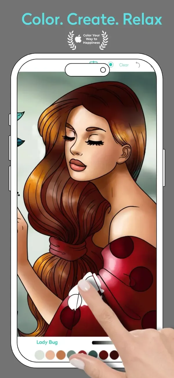 Adult Coloring Book: Chroma screenshot 1
