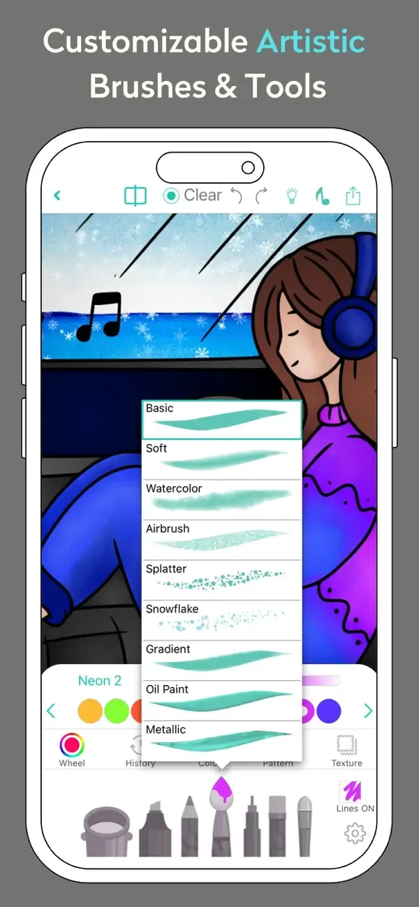 Adult Coloring Book: Chroma screenshot 2