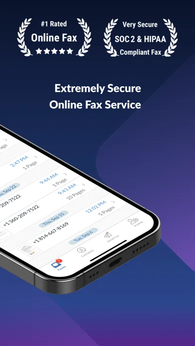 Fax.Plus - Receive & Send Fax screenshot 2